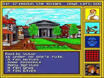 King's Bounty - The Conqueror's Quest (USA, Europe) screen shot game playing